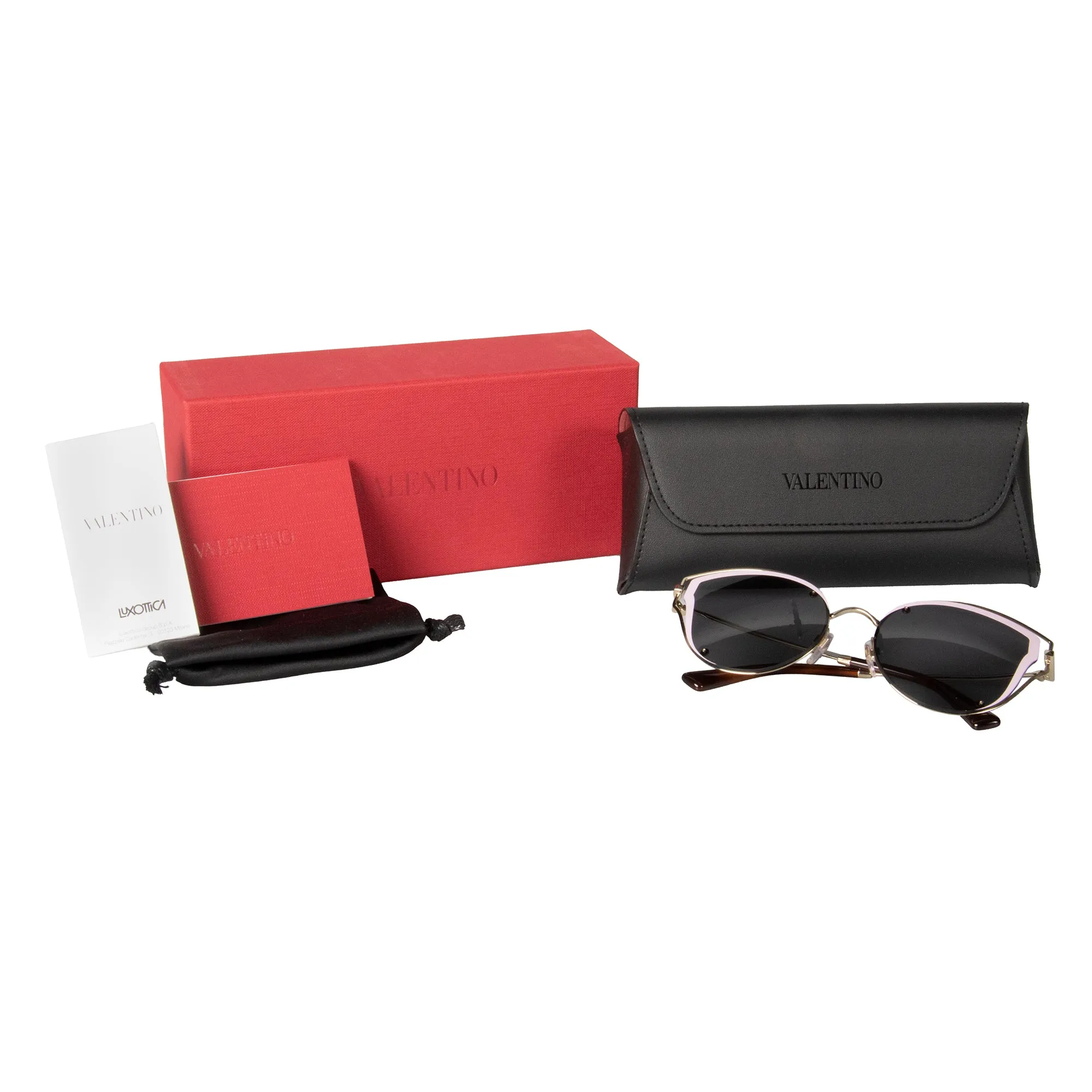 Valentino VA2015 300387 58 Cat Eye Sunglasses