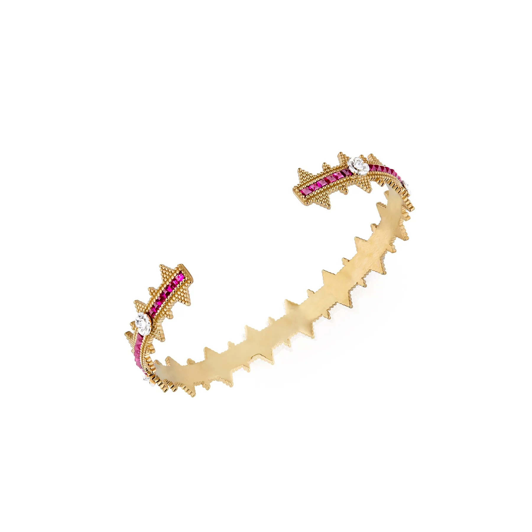VERONICA RUBY CUFF BRACELET