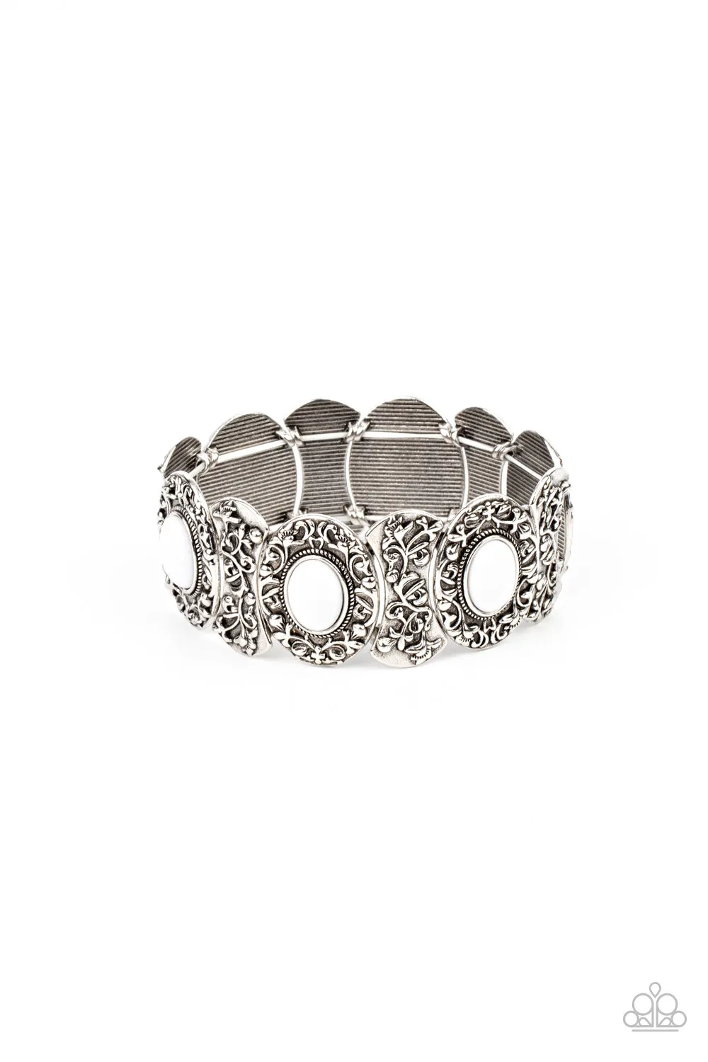 Versailles Vineyard - White Bracelet