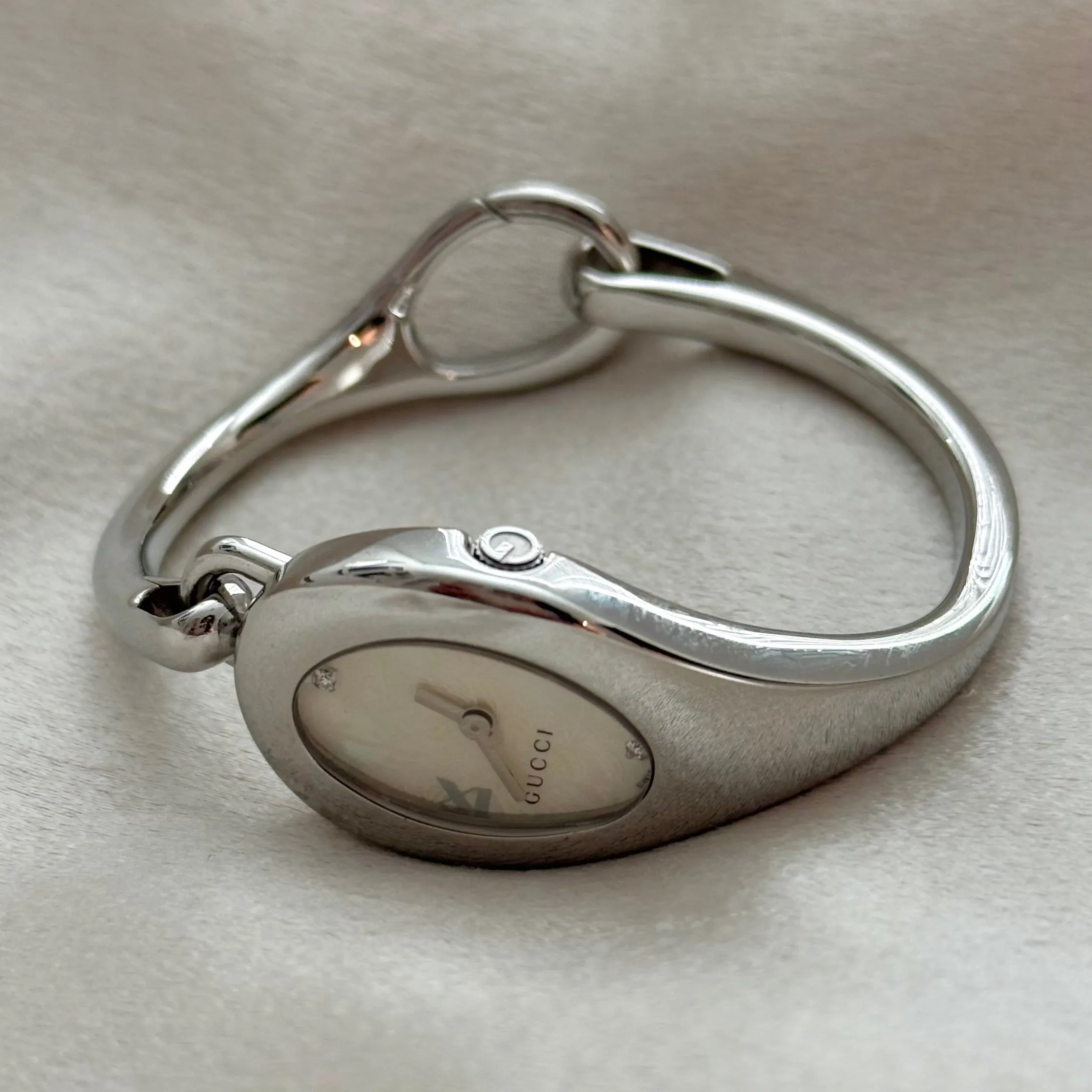 VINTAGE GUCCI DIAMOND WATCH