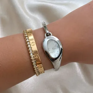 VINTAGE GUCCI DIAMOND WATCH