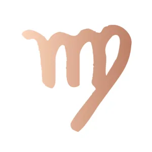 Virgo in Rose Gold