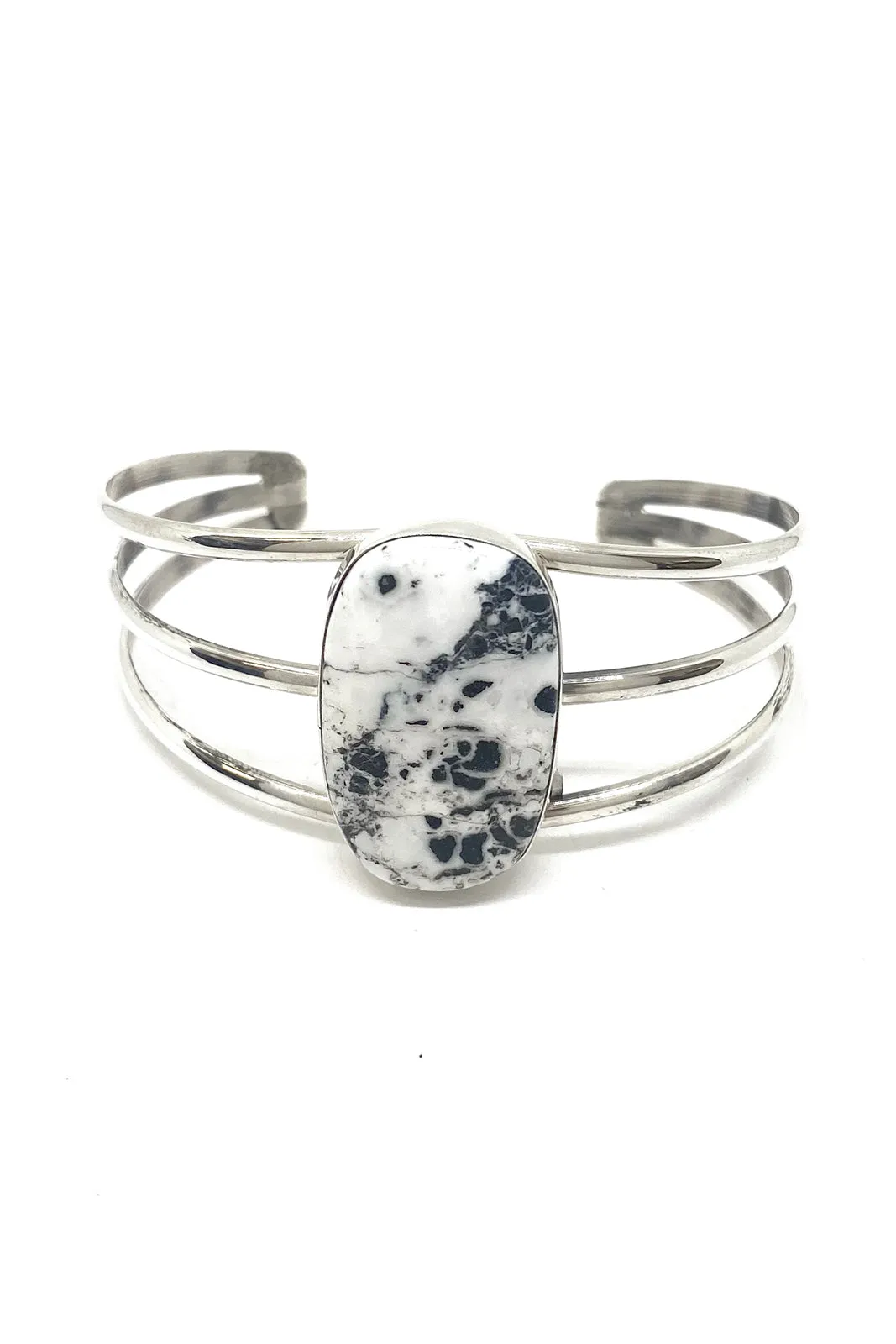 White Buffalo Turquoise Bracelet