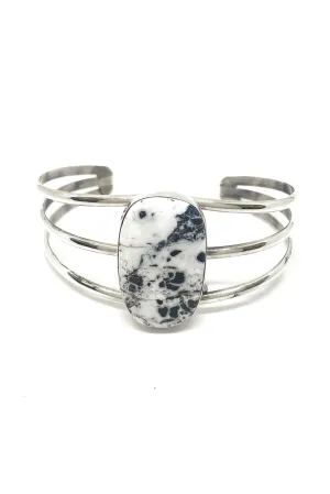 White Buffalo Turquoise Bracelet