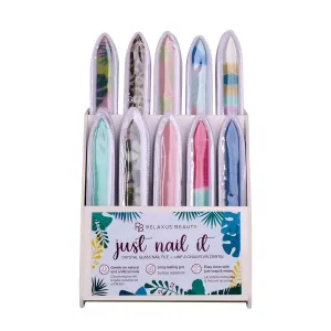 Wholesale Just Nail it Crystal Nail Files Displayer of 50
