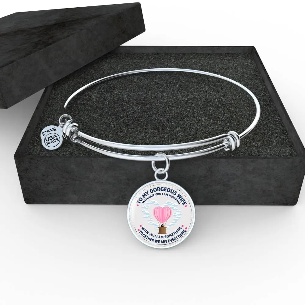 Without You I Am Nothing - Luxury Bangle Bracelet
