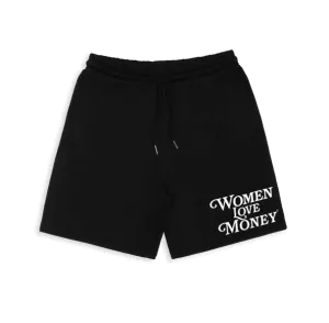Women Love Money (WH) | Black Shorts