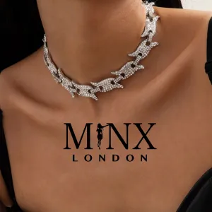 Womens Necklace | Womens Iced Out Chain | Iced Out Necklace | Womens Cuban Chain | Womens Wedding Necklace | Womens Necklace Diamond, Bridal
