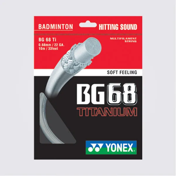 Yonex BG68 Titanium Badminton String