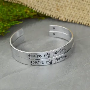 You're My Person Bracelet Set
