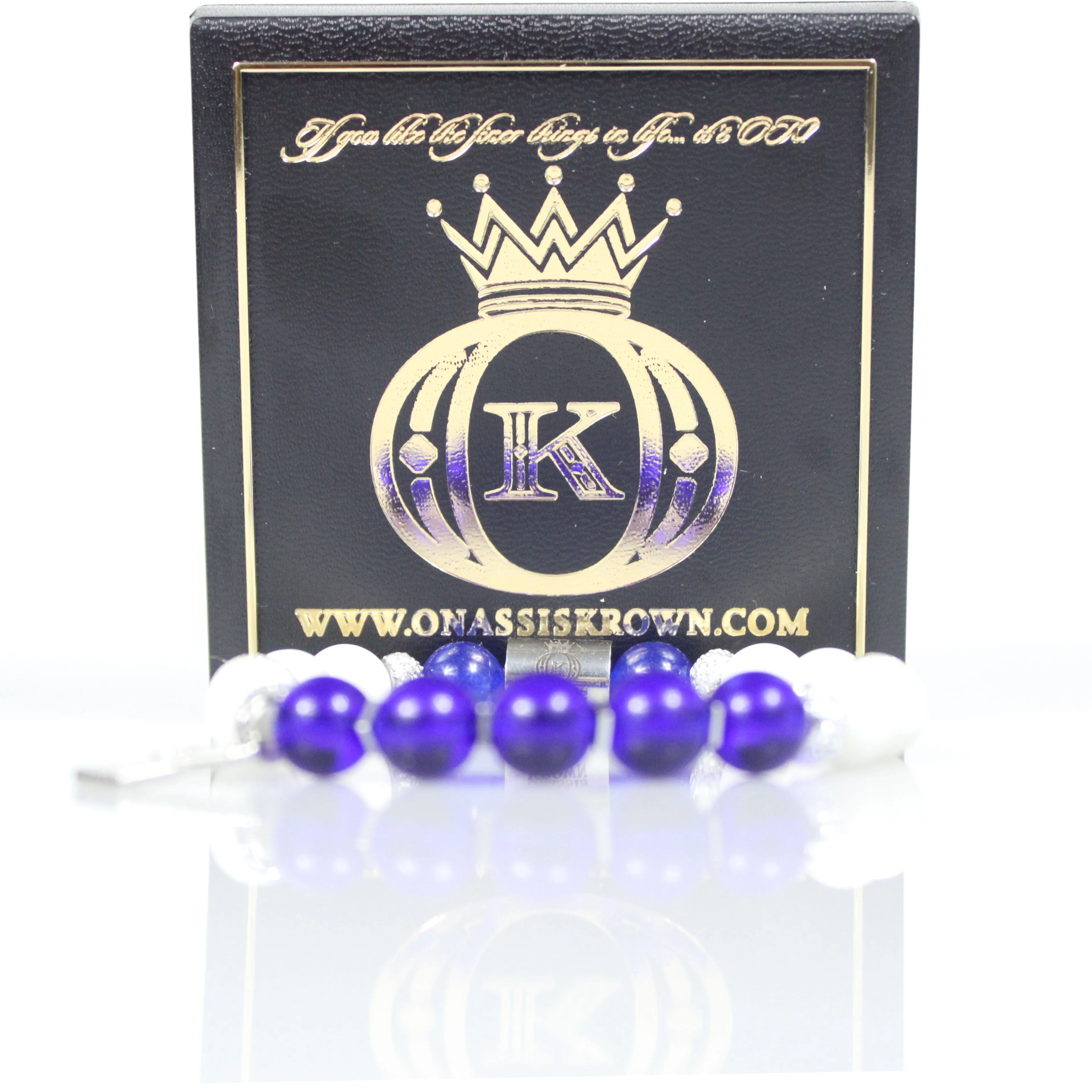Zeta Sorority Bead Bracelet