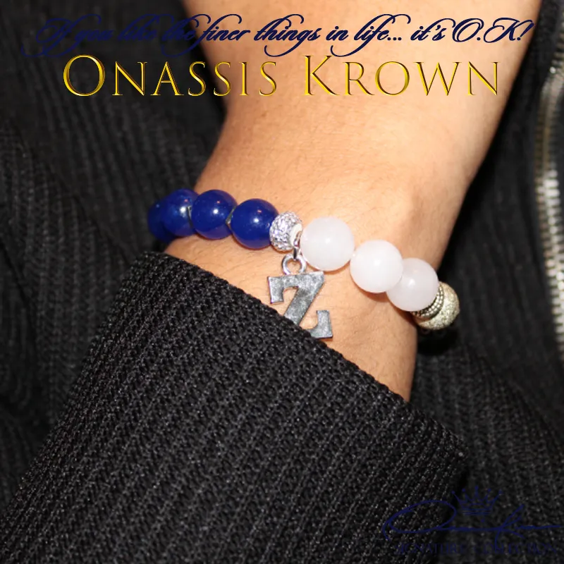 Zeta Sorority Bead Bracelet